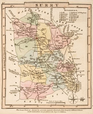 Lot 34 - Gray (George Carrington). Gray's New Book of Roads...., 1824