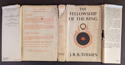 Lot 888 - Tolkien (J.R.R.) Lord of the Rings, 3 volumes, 1955-56