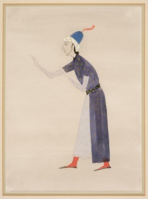 Lot 704 - Zinkeisen (Doris Clare, 1898-1991). Six gouache designs for theatre costumes