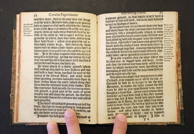 Lot 69 - Taverner (John). Certaine Experiments Concerning Fish and Fruite, 1600