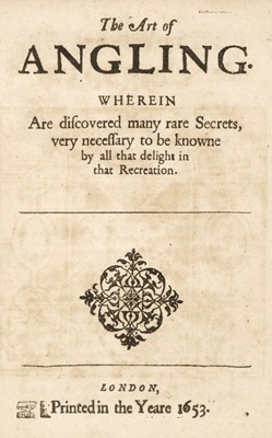 Lot 49 - Barker (Thomas). The Country-mans Recreation, 1654