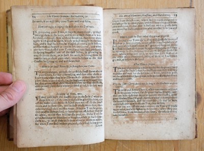 Lot 49 - Barker (Thomas). The Country-mans Recreation, 1654