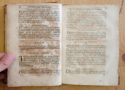 Lot 49 - Barker (Thomas). The Country-mans Recreation, 1654