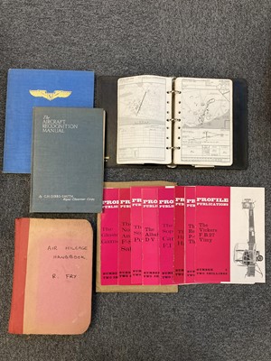 Lot 10 - Aviation Ephemera. Mixed collection of aviation ephemera