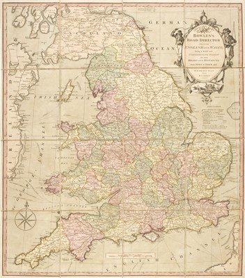 Lot 381 - England & Wales. Bowles & Carver (publishers), Bowles's Road Director..., 1799