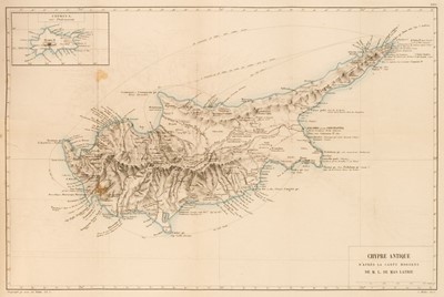 Lot 10 - De Mas Matrie (Louis). L'Ile de Chypre, 1st edition, Paris: Librarie de Firmin-Didot, 1879