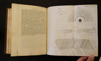 Lot 130 - Newton (Isaac). Opticks: Or, A Treatise of the Reflexions, Refractions, Inflexions, etc ..., 1704