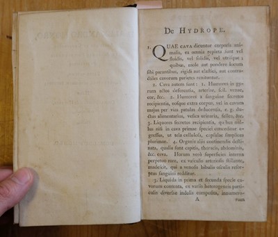 Lot 147 - Black (Joseph). Dissertatio medica inauguralis..., 1754