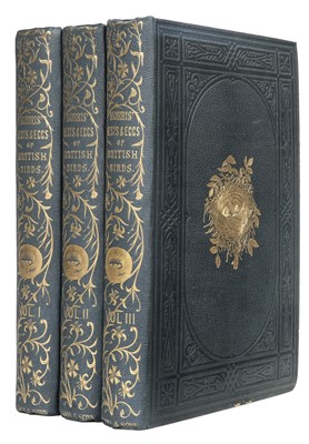 Lot 102 - Morris (F.O.) A Natural History Nests and Eggs, 3 volumes, 2nd edition, 1875