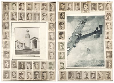 Lot 114 - Royal Flying Corps. Comprehensive scrap album - Chaz Bowyer