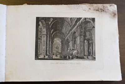 Lot 20 - Italy. Amici (Domenico). Vedute di Roma, 3 works in one, Roma: Giovanni Raffaelli, 1835-47