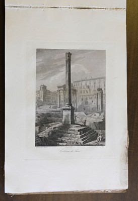 Lot 20 - Italy. Amici (Domenico). Vedute di Roma, 3 works in one, Roma: Giovanni Raffaelli, 1835-47