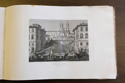 Lot 20 - Italy. Amici (Domenico). Vedute di Roma, 3 works in one, Roma: Giovanni Raffaelli, 1835-47