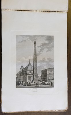 Lot 20 - Italy. Amici (Domenico). Vedute di Roma, 3 works in one, Roma: Giovanni Raffaelli, 1835-47