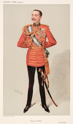 Lot 171 - Vanity Fair. A collection of 22 caricatures of military personnel, late 19th & early 20th century