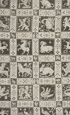 Lot 397 - Lace. A pair of buratto lace bedcovers, late 19th/early 20th century, and other lace items