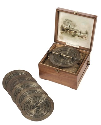 Lot 278 - Symphonium. An early 20th century musical box