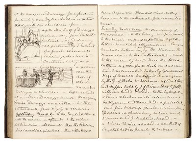 Lot 274 - Beresford (Louisa Ann, Marchioness of Waterford, 1818-1891). Manuscript diary, 1855-1861