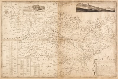 Lot 120 - Kent. Symonson (Philip), A New Description of Kent..., P. Stent, 1659