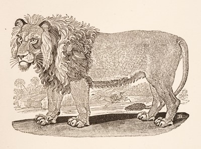 Lot 40 - Bewick (Thomas). British Land Birds/Water Birds/Quadrupeds, 1824-25
