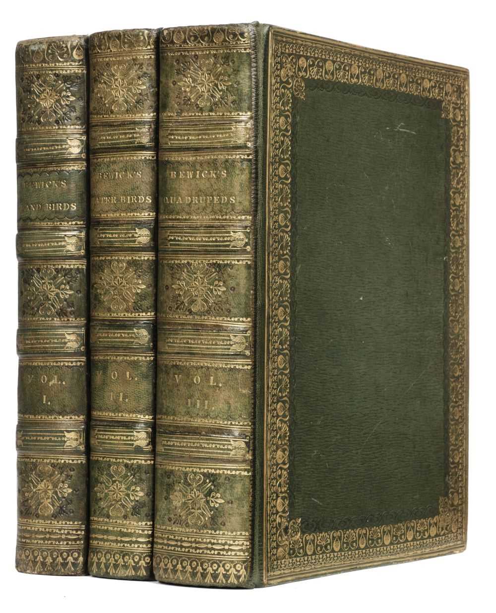 Lot 40 - Bewick (Thomas). British Land Birds/Water Birds/Quadrupeds, 1824-25