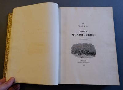 Lot 40 - Bewick (Thomas). British Land Birds/Water Birds/Quadrupeds, 1824-25
