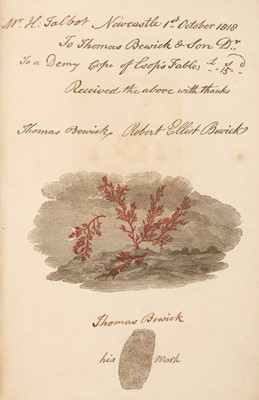 Lot 89 - Bewick (Thomas). The Fables of Aesop and others, 1st edition, 1818