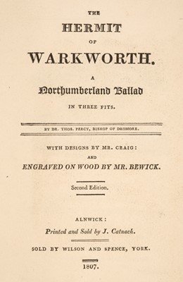 Lot 93 - Bewick (Thomas, illustrator). The Hermit of Warkworth, 2nd edition, 1807
