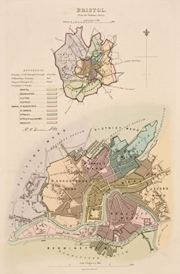 Lot 112 - British County Maps. A mixed collection of approximately 260 maps, 17th - 19th century