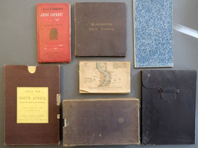Lot 116 - Folding Maps. Seven Folding Maps, late 19th & early 20th century