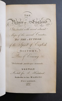 Lot 66 - Green (William). The Picture of England, London: J Hatchard, 1803