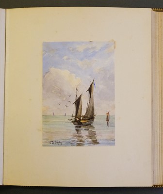 Lot 11 - D'Oyly (Charles). Armoury Book, circa 1860
