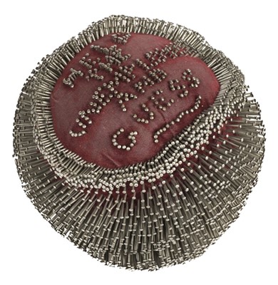 Lot 405 - Pincushion. Help the Unemployed and Guess, 1930s
