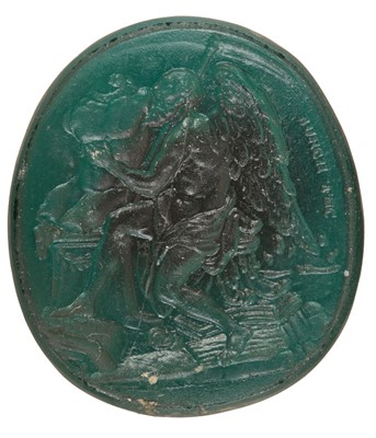 Lot 271 - Marchant (Nathaniel, 1739-1816). Intaglio of Hercules