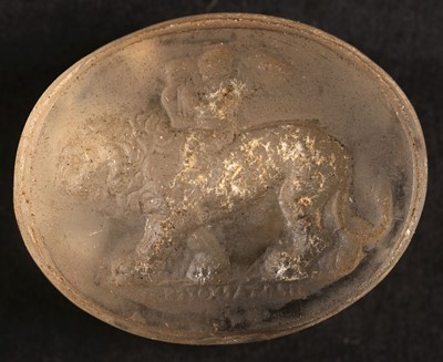 Lot 271 - Marchant (Nathaniel, 1739-1816). Intaglio of Hercules