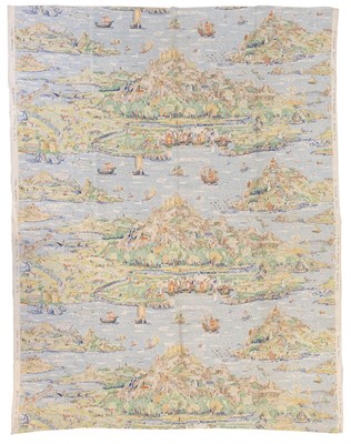 Lot 414 - Sleigh (Bernard 1872-1954). A Map of Fairland circa 1920 by Rosebank Fabrics