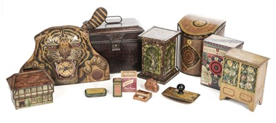 Lot 239 - Advertising Tins. A large collection of tins