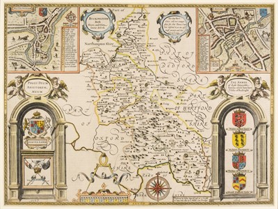 Lot 92 - Buckinghamshire. Speed (John), Buckingham both Shyre and Shire Towne, 1st edition, 1611