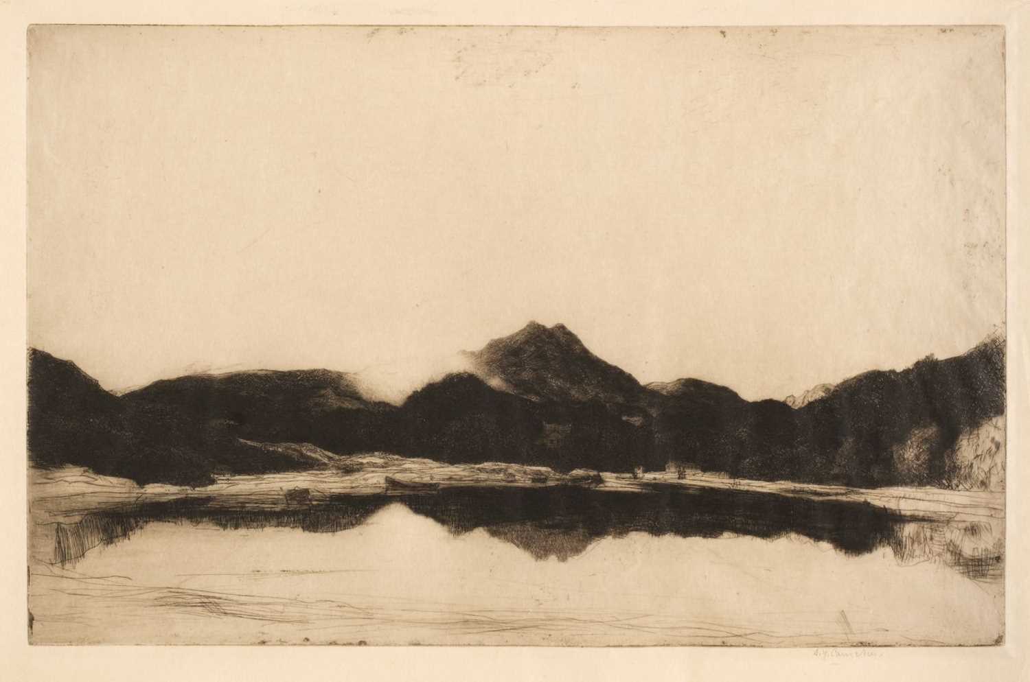 Lot 192 - Cameron (David Young, 1865-1945). Ben Lomond, etching