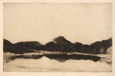 Lot 192 - Cameron (David Young, 1865-1945). Ben Lomond, etching