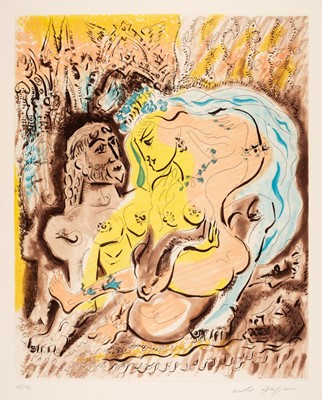 Lot 229 - Masson (André, 1896-1987). Les Amants Celebres, 1979, the complete set of 10 colour etchings