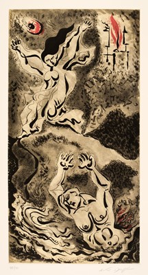 Lot 229 - Masson (André, 1896-1987). Les Amants Celebres, 1979, the complete set of 10 colour etchings