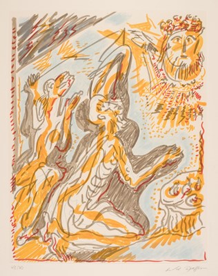 Lot 229 - Masson (André, 1896-1987). Les Amants Celebres, 1979, the complete set of 10 colour etchings