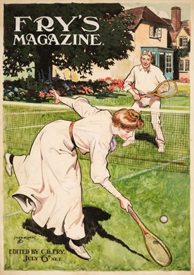 Lot 648 - Brock (Henry Matthew, 1875-1960). Original cover illustration for 'Fry's Magazine', circa 1910