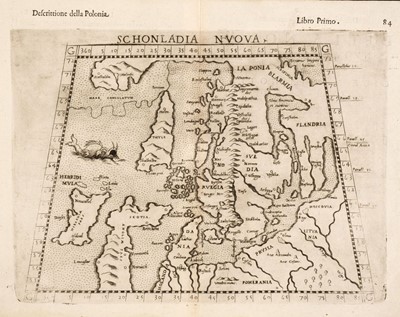 Lot 135 - Scandinavia. Ruscelli (Girolamo), Schonladia Nuova, Venice, 1598