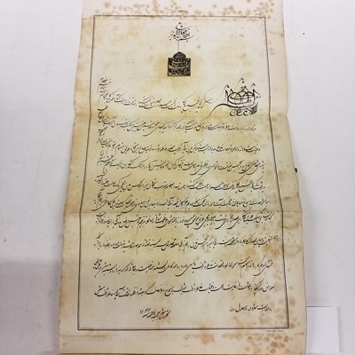Lot 34 - Stewart (Charles). Original Persian Letters, 1825