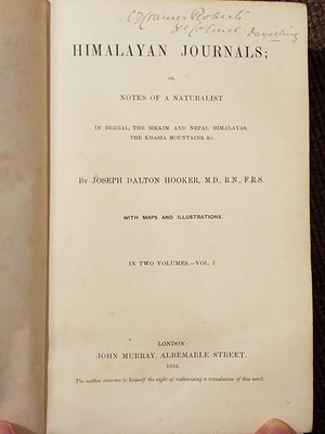 Lot 21 - Landon (Perceval). Lhasa..., 2 volumes, 1st edition, London: Hurst and Blackett, 1905