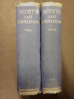 Lot 31 - Scott (Robert F). The Voyage of the Discovery, 1st edition, London: Smith, Elder & Co, 1905