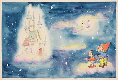 Lot 644 - Blyton (Enid). Noddy's Christmas Dream, with original illustrations by Miss Coventry