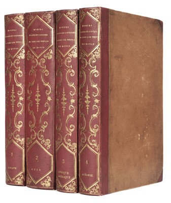 Lot 343 - Wahlen (Auguste). Moeurs, usages et costumes, Bruxelles: Librairie historique-artistique, 1843-44